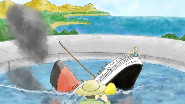 創作劇場タイタニックのイラスト